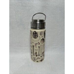 Cognitive Surplus Skeleton Travel Flask 18oz Stainless Steel Insulated Bones